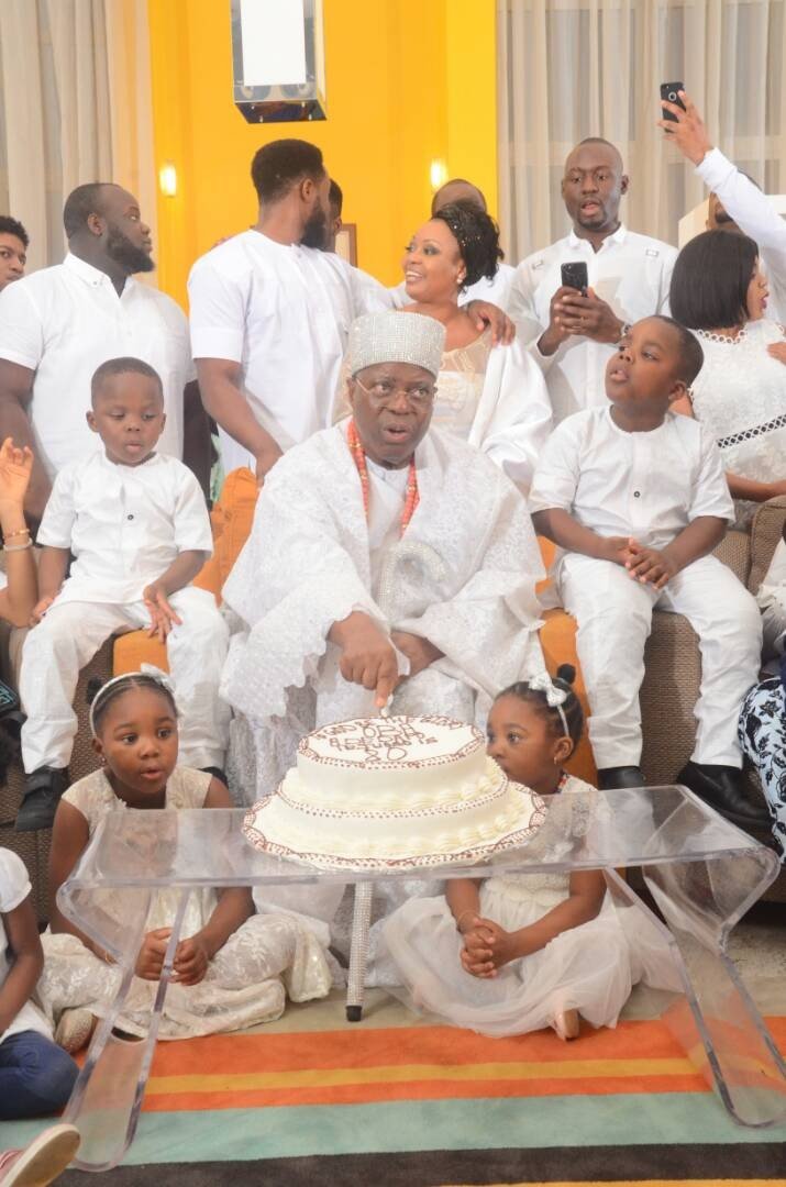 Lots of grandeur at Oba Tejuosho’s 80th birthday party