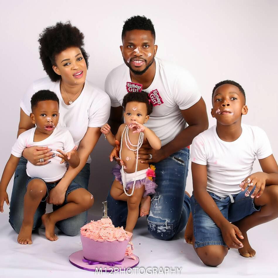 Adaeze Yobo Shares Testimony as her Last Child Lexine, Clocks One Today