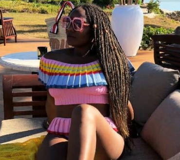 Oh-lala Abisola Ajimobi shares sexy beach photos