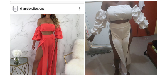 Incredible! See the Contrast Between what this Lady Ordered and what she Got