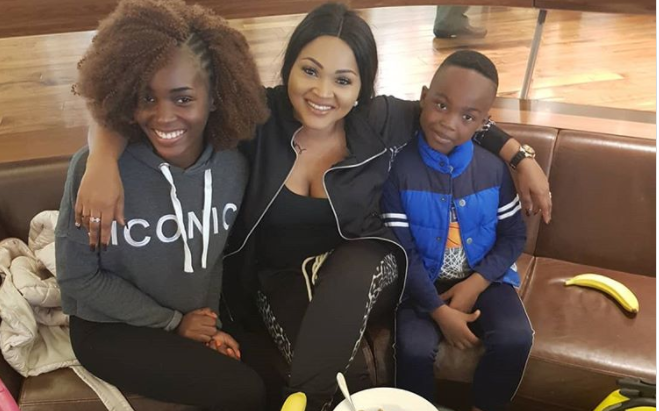 More photos of Mercy Aigbe and her children enjoying their vacation