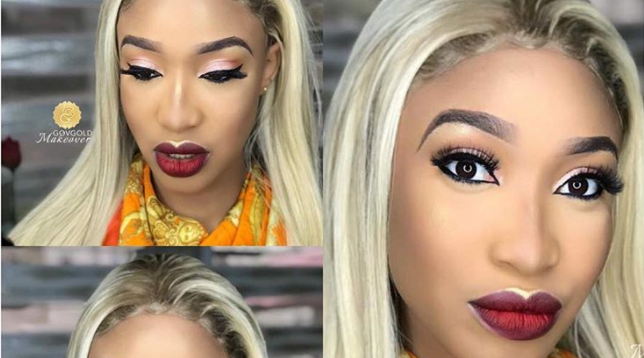 Meet the new blonde Tonto Dikeh