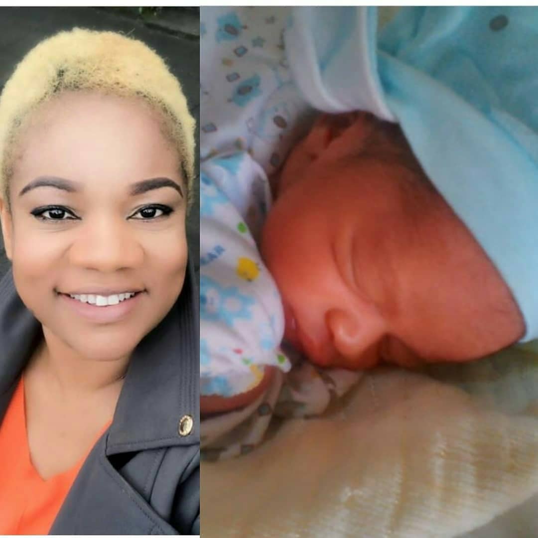 Actress Opeyemi Aiyeola welcomes her 3rd child