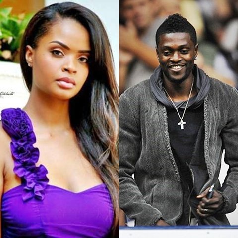 Footballer, Adebayor and Dillish Mathews End Relationship, Unfollows Each other on Instagram