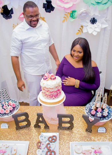 Surprise baby shower photos of lifestyle blogger, Lizzy Omoraghon