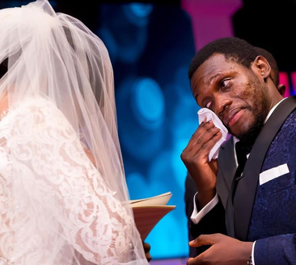 Olu Jacobs and wife Joke Silva celebrate with son at his wedding