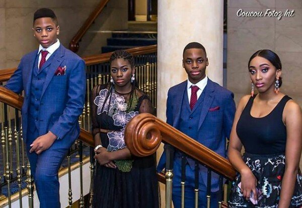 Beautiful New Photos of Billionaire Wife, Shade Okoya’s Children