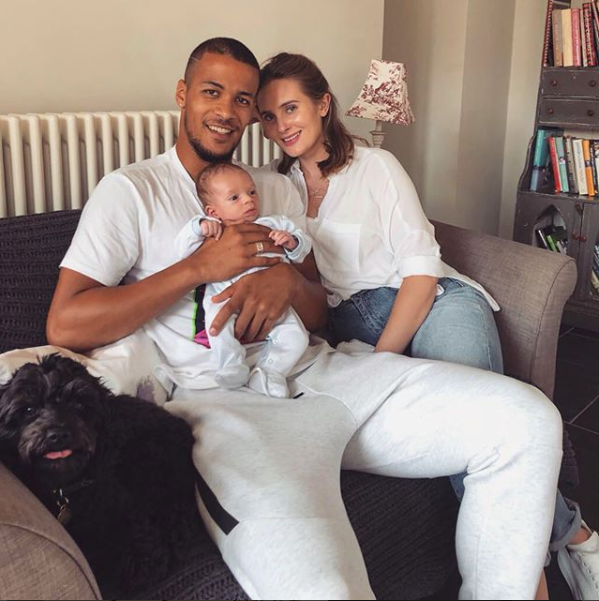 Super Eagles star, William Troost-Ekong shares a new family photo