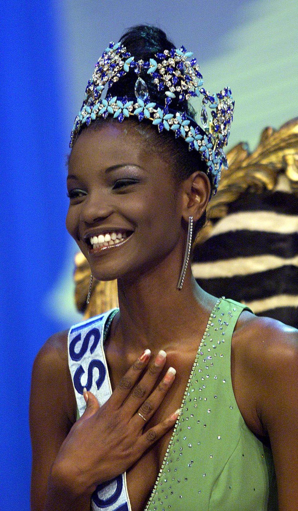 Former Miss World, Agbani Darego, Welcomes First Child
