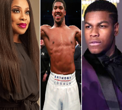 Mo Abudu, Anthony Joshua and John Boyega makes Nigeria proud by making  the UK black power list
