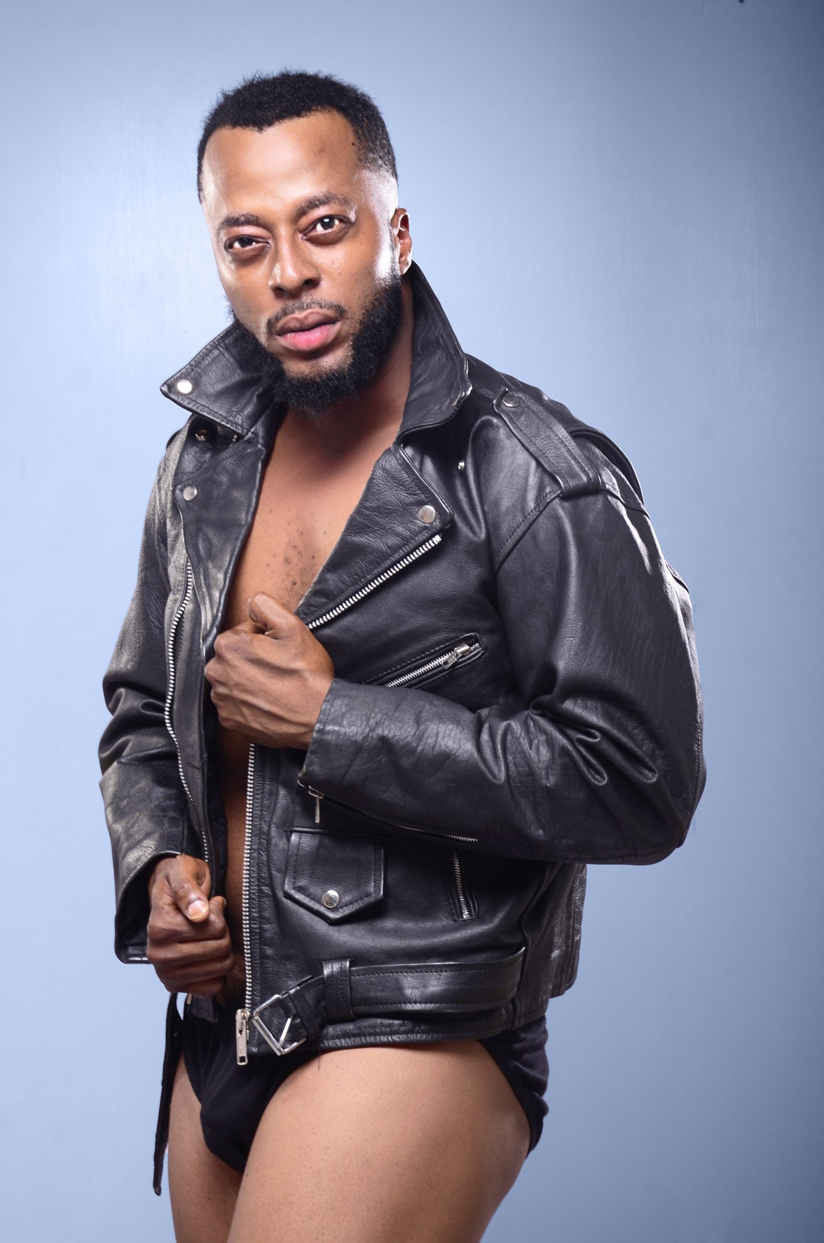Actor Benson Okonkwo dishes advice in semi nude photos