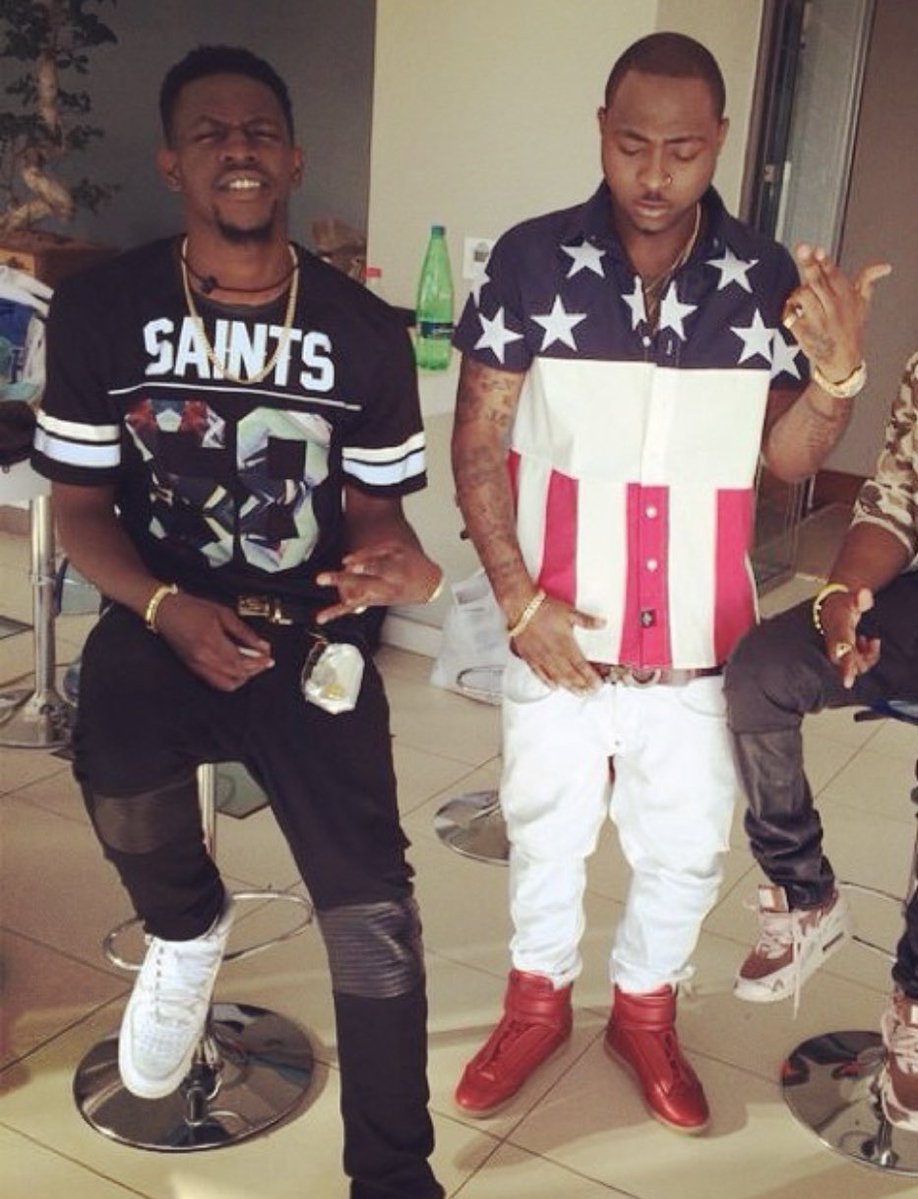 “You Took a Part of me”- Davido Mourns his friend, DJ Olu