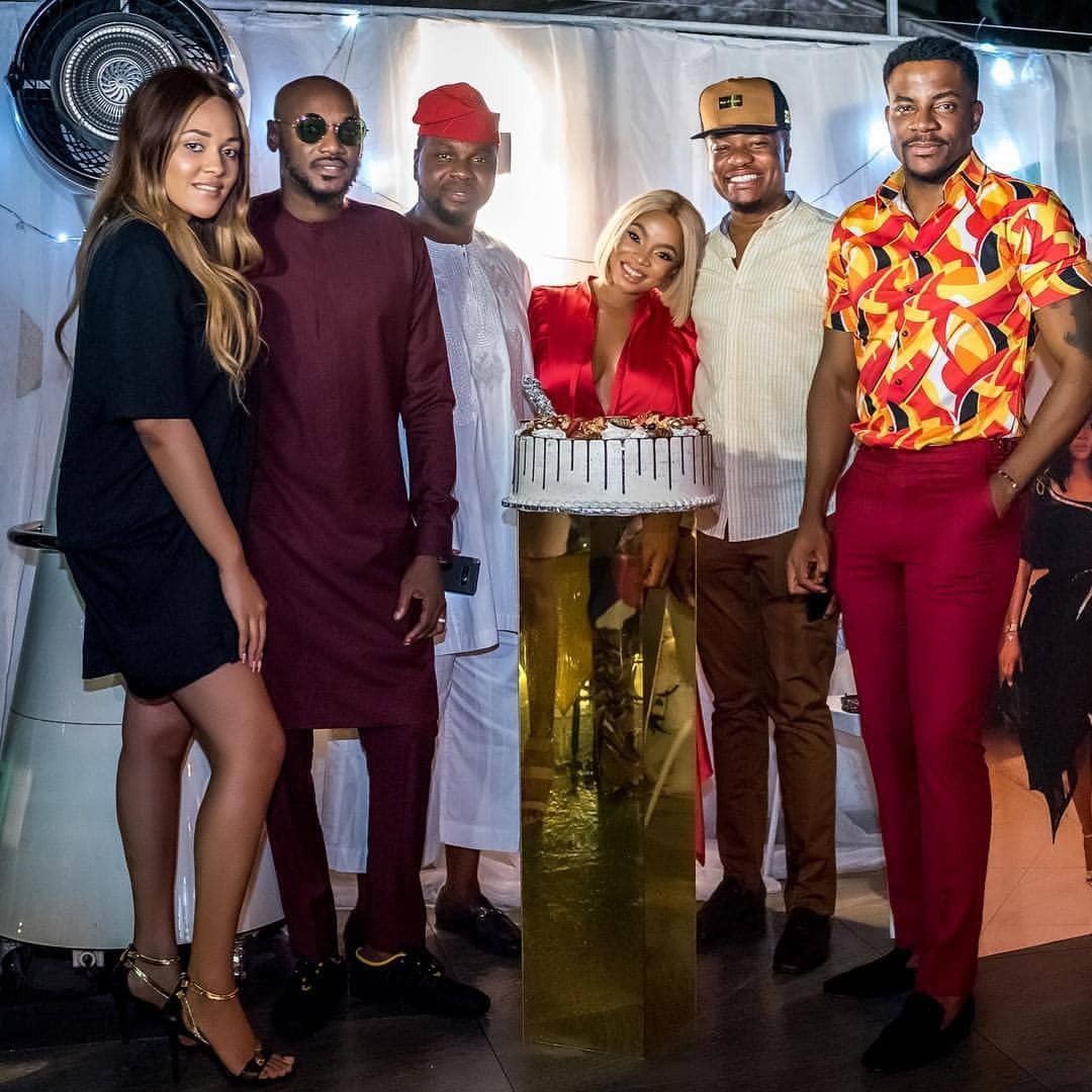 Lovely birthday photos from Toke Makinwa’s birthday party