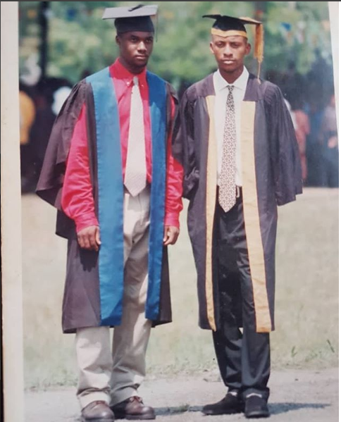 Who is the actor in this throwback photo