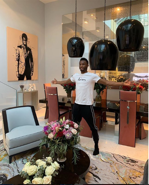 Mikel Obi shares a sneak-peek of his cute home