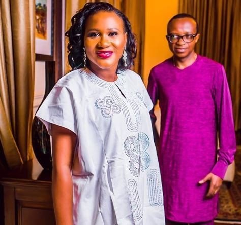 Read the sweet message from Pastor David Adeoye to his wife Sunmbo Adeoye