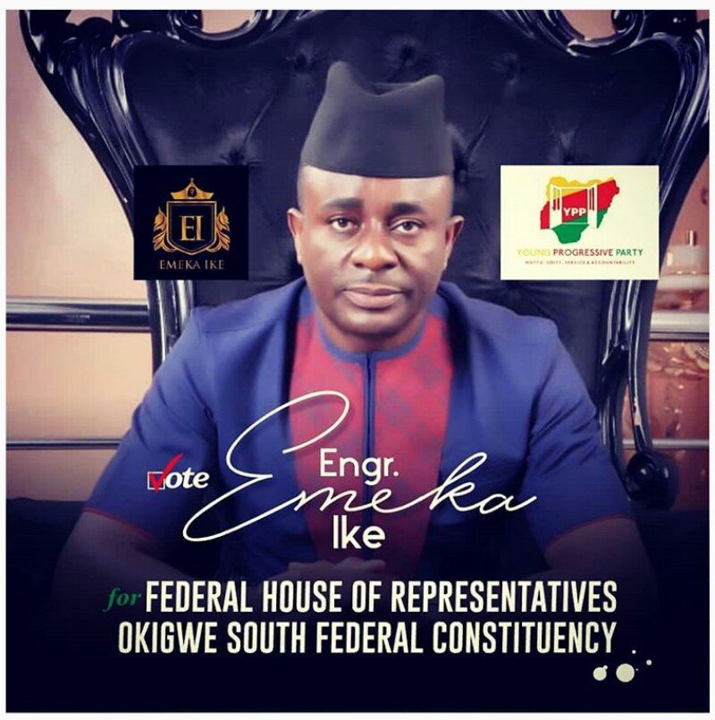 Emeka Ike Slams Followers, Following Reactions to his Campaign Posts
