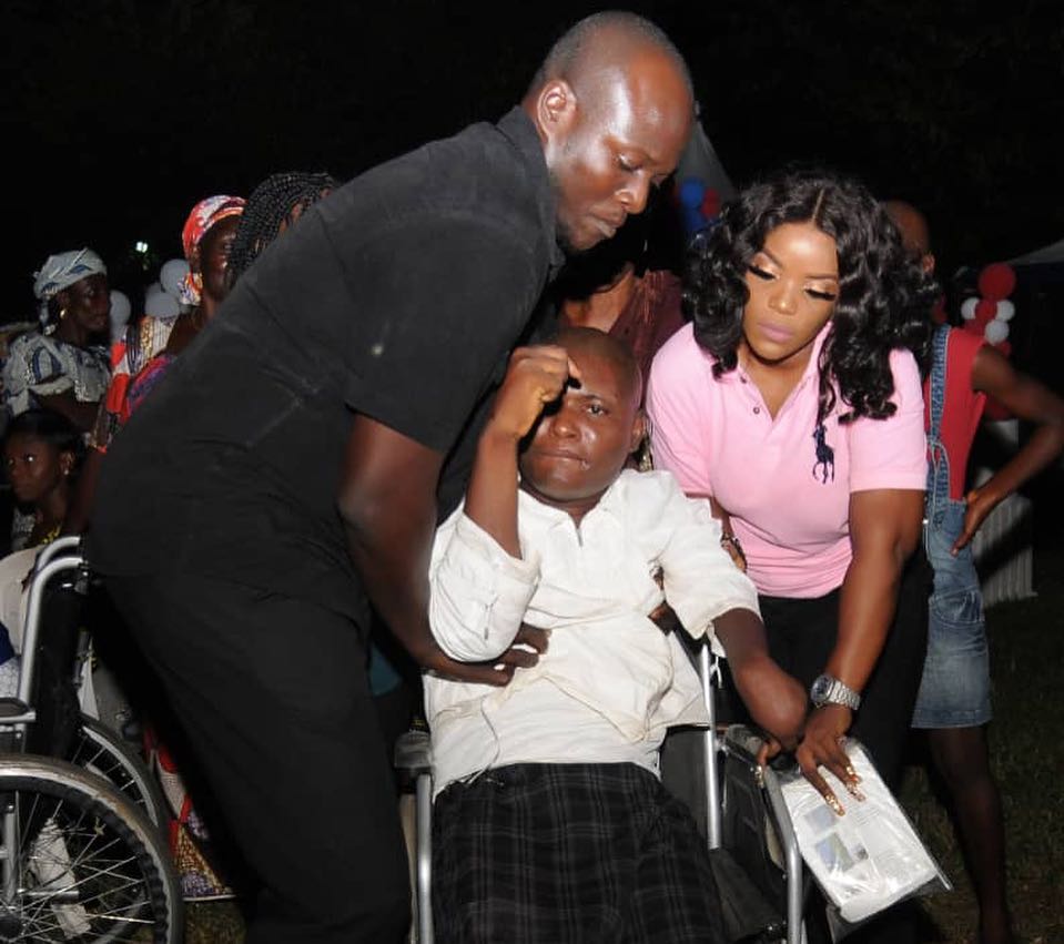 Actress, Empress Njamah Donates 20 Wheelchairs to Less Privileged