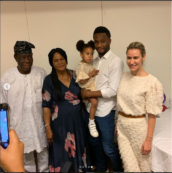 More Photos from Mikel Obi, his Russian Partner and his Daughters’ Visit to Nigeria