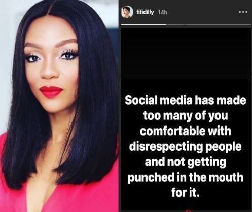 Fifi Umenyiora believes social media has made people disrespectful