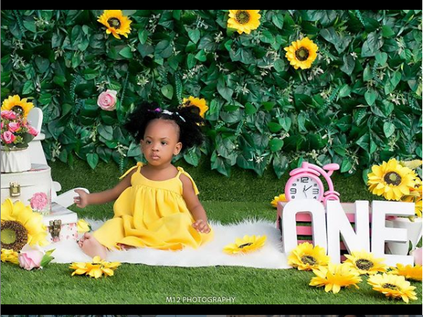 Cute birthday photos of Yomi Casual’s daughter as she clocks 1