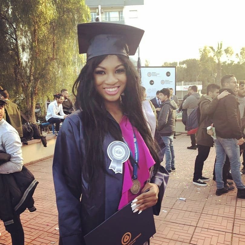 Omotola Jolade-Ekeinde’s First Daughter Bags Degree from Cyprus University