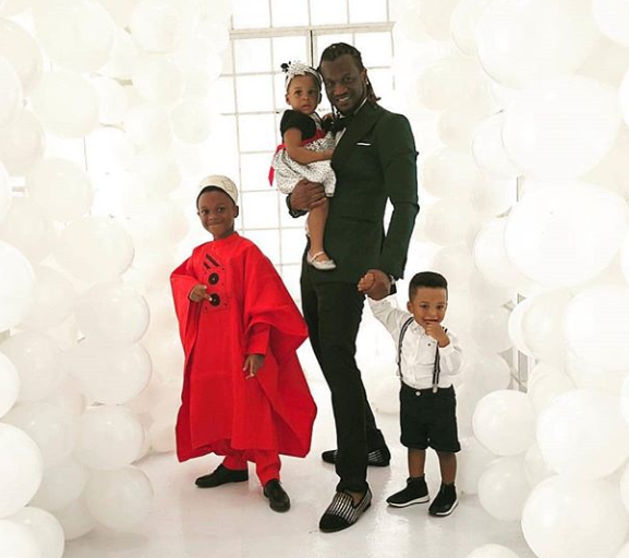 So Cute! See New Photo of Paul Okoye and his Kids