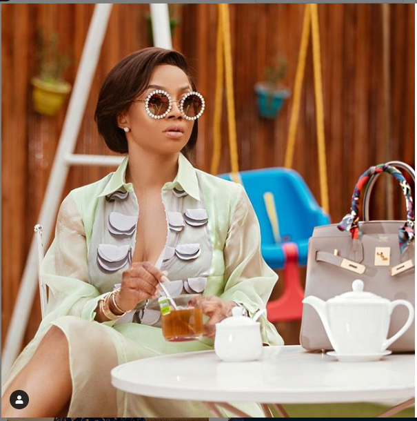 Only Broke Men Call a Woman a Gold Digger- Toke Makinwa (Video)