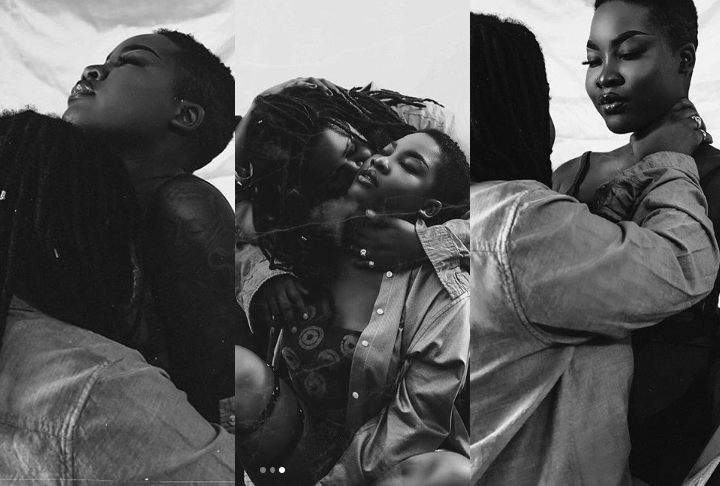 See Valentine photos of Dewy Oputa and her partner SJ