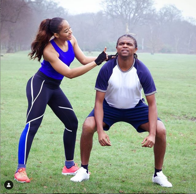 See Adorable New Photo of Kanu Nwankwo and his Wife Amara