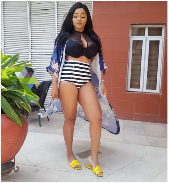 Mercy Aigbe Puts her Banging Bikini Boody on Display (Photo)