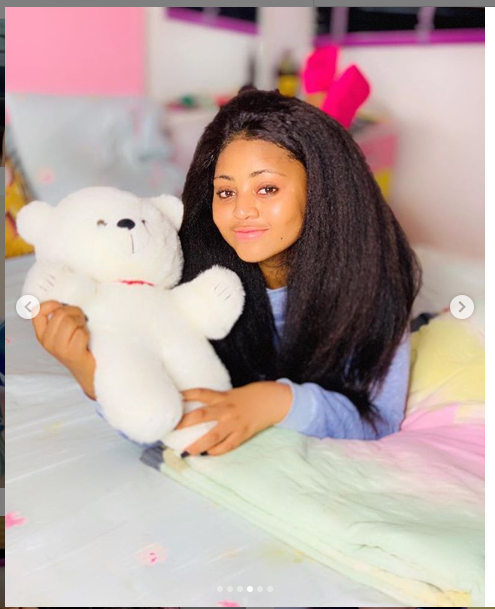 Teen Star, Regina Daniels Shows of her New Mercedes Benz ML350
