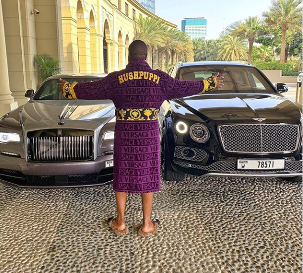 Hushpuppi buys himself a brand new Rolls-Royce Wraith