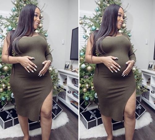 Folashade Adeleke welcomes her second son with her second baby daddy