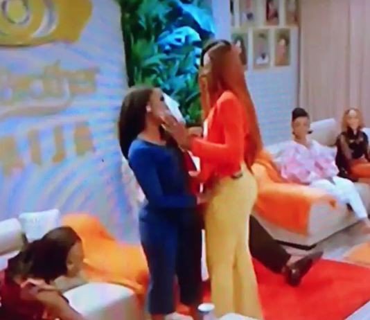 The Moment Alex and Cee-C finally Hugged and Made Up (Video)