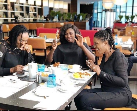 Photos of Three Nollywood’s Fantastic Four at a Weekend Getaway