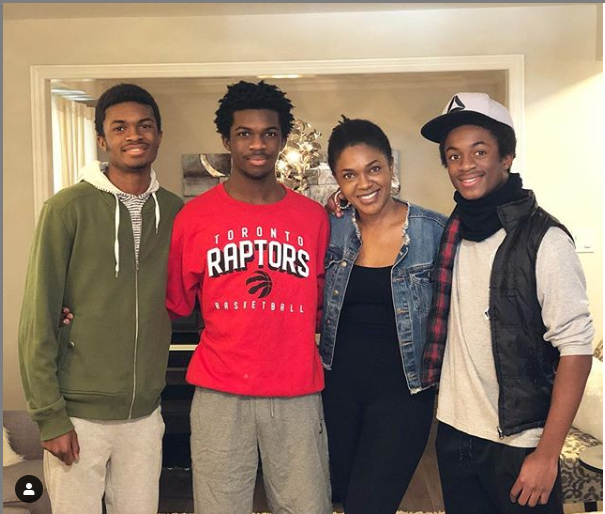 Omoni Oboli Drools Over her Sons in New Photo